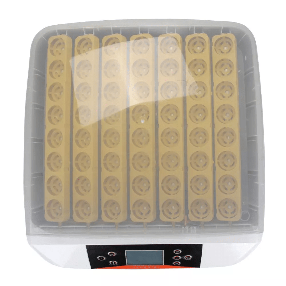 HHD - 56 Chicken Duck Eggs Incubator - Fully Automatic Egg Incubator - LED light Incubator - Egg Candler Incubator