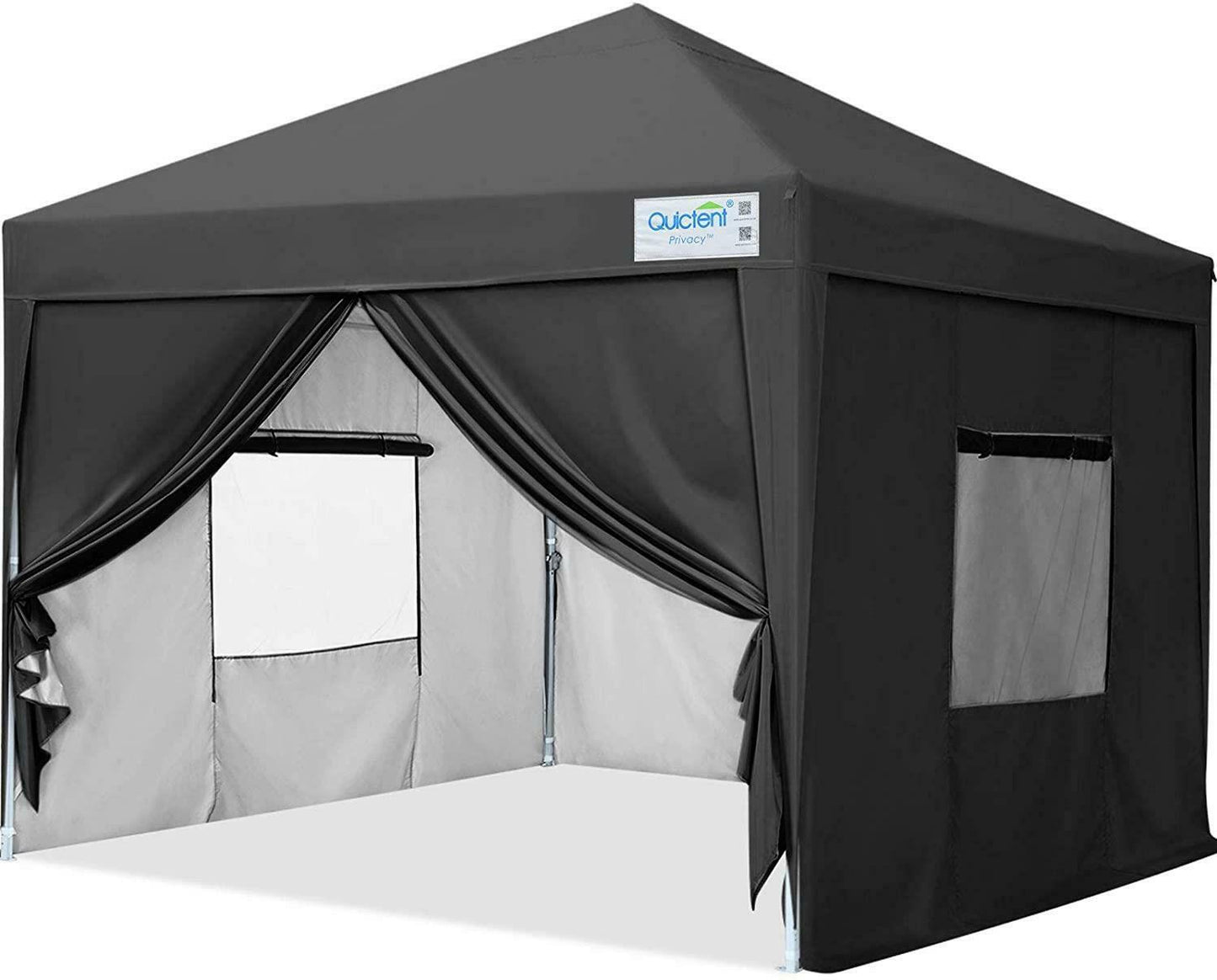 Quictent 8'x8' Wedding Tent - Wedding Pop Up Canopy Tent - Party Tent- Outdoor Folding Gazebo with Bag