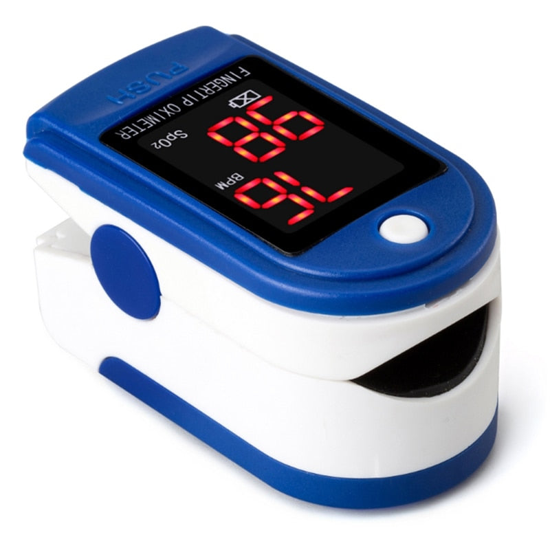 Finger Pulse Oximeter - Blood Oxygen Meter - Pulse Ox