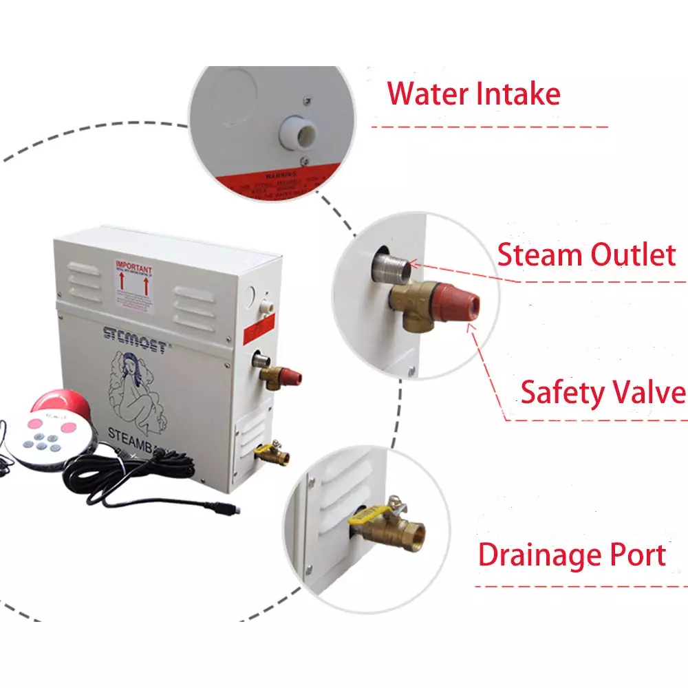 9KW Steam Generator - Shower Steam Generator - Sauna Steam Generator - Shower SPA for Bathroom