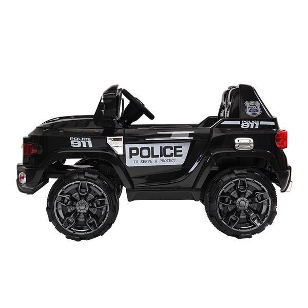 LEADZM LZ-9922 Off-Road Police Car Double Drive 35W*2 Battery 12V7AH*1 With 2.4G Remote Control Black