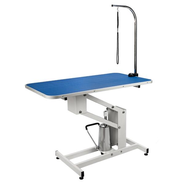 Hydraulic Dog Grooming Table - Heavy Duty - Pet Dog Grooming Table - Grooming Table for Large Dogs with Clamp/Arm