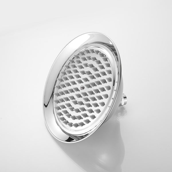 Overhead Shower Head and Hose in One - 2 Mode Filtering Shower Heads - Head-Easy Installation-Silver & Gold