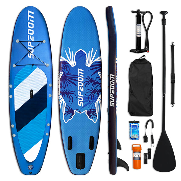 Inflatable Paddle Board 10'6×32"×6" - SUPZOOM Inflatable Paddle Board - Stand Up Paddle Board Set