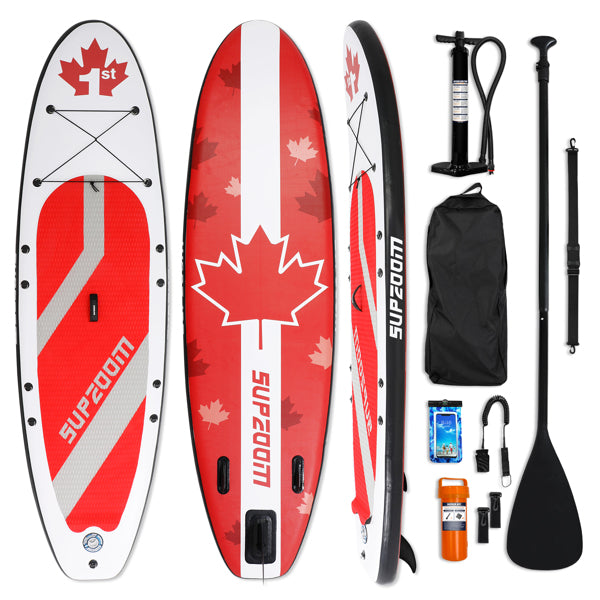 Inflatable Paddle Board 10'6×32"×6" - SUPZOOM Inflatable Paddle Board - Stand Up Paddle Board Set