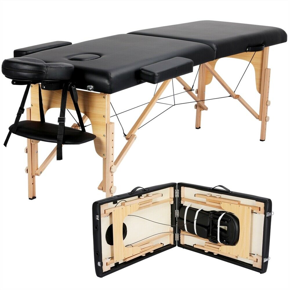84 Inch Professional Massage Table - Portable Beauty Salon Bed - Beauty Tattoo Massage Bed - Adjustable Massage Bed