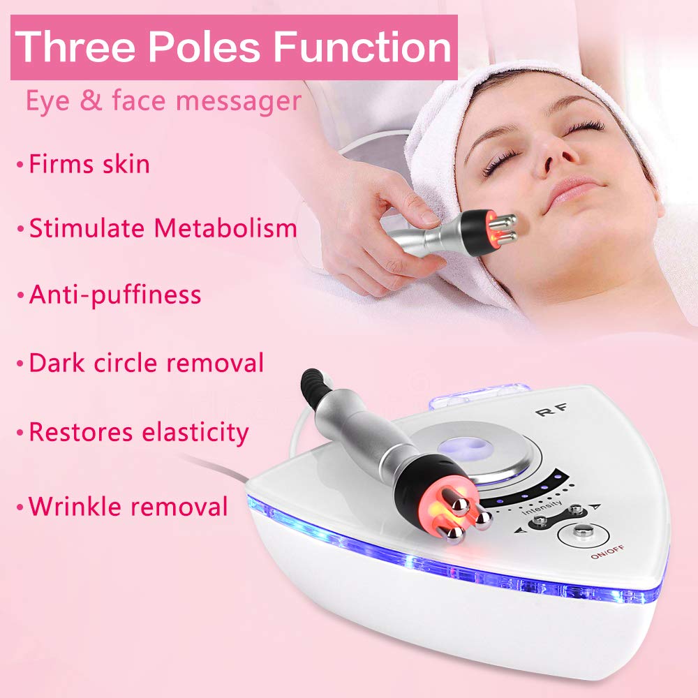 RF Facial - At Home Radio Frequency Skin Tightening, Rejuvenation and Facial Machine - Start Tightening Your Skin Today