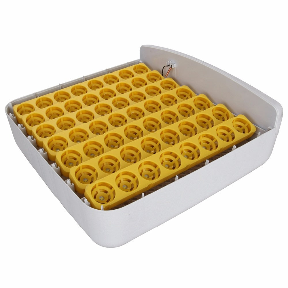 HHD - 56 Chicken Duck Eggs Incubator - Fully Automatic Egg Incubator - LED light Incubator - Egg Candler Incubator