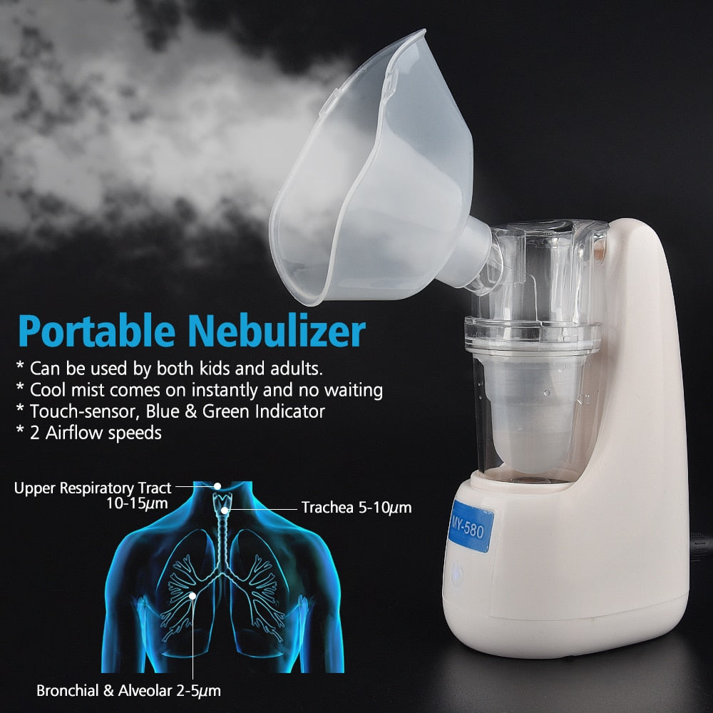 Nebulizer for Kids - Portable Nebulizer - Handheld Nebulizer - Breath EZ Pro