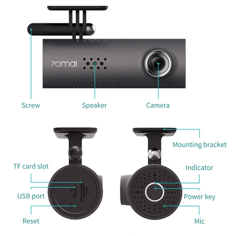 Dash Camera with 1080HD Night Vision - HD Dash Cam by OmniPresent