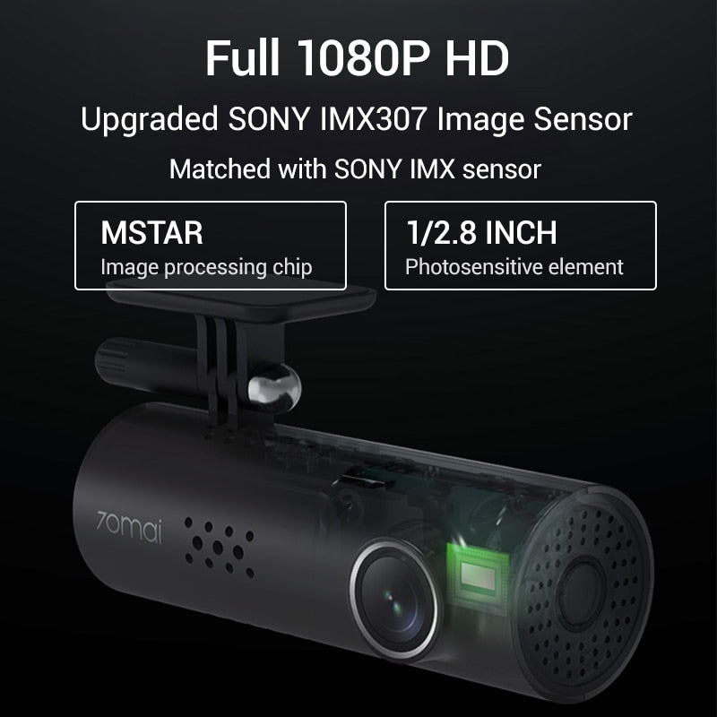 Dash Camera with 1080HD Night Vision - HD Dash Cam by OmniPresent