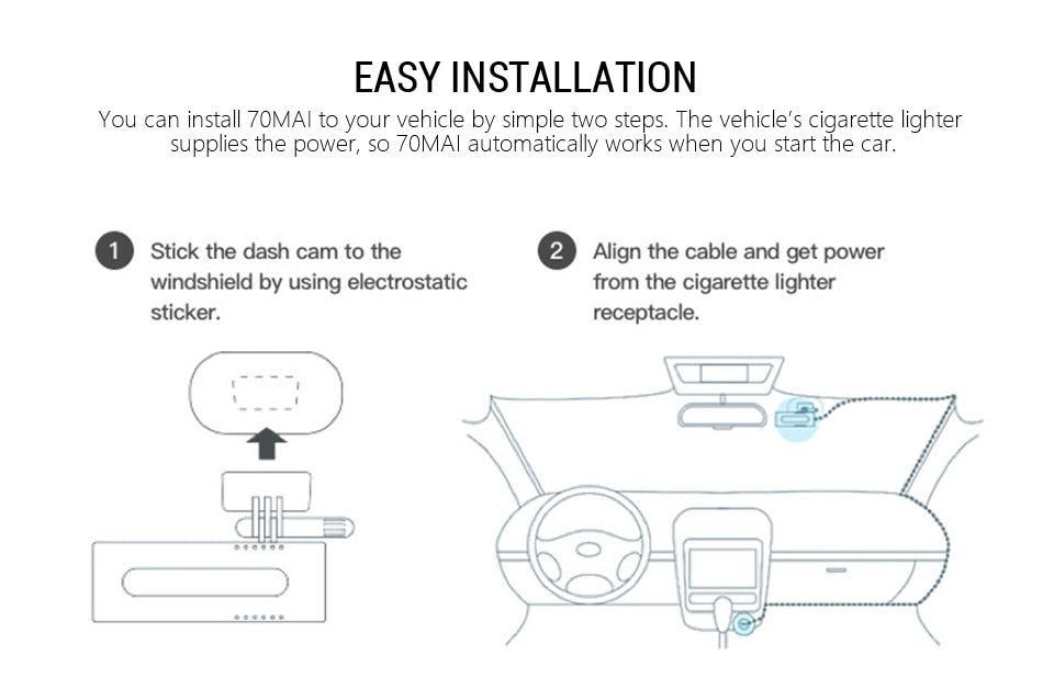 Dash Camera with 1080HD Night Vision - HD Dash Cam by OmniPresent