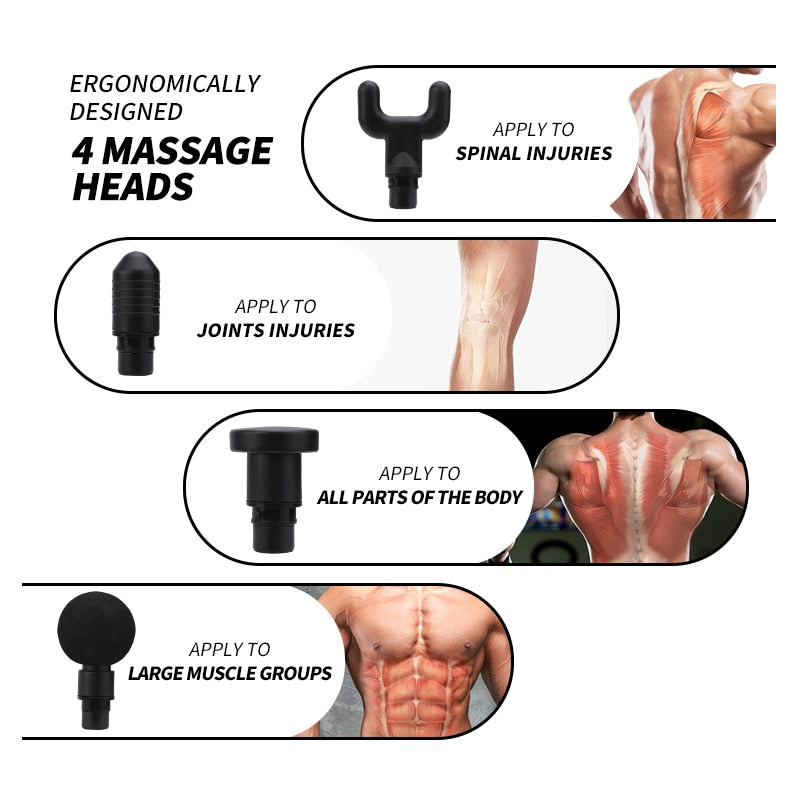 K1 Pro X - Percussion Massager - Massage Gun - Sports Massage Gun