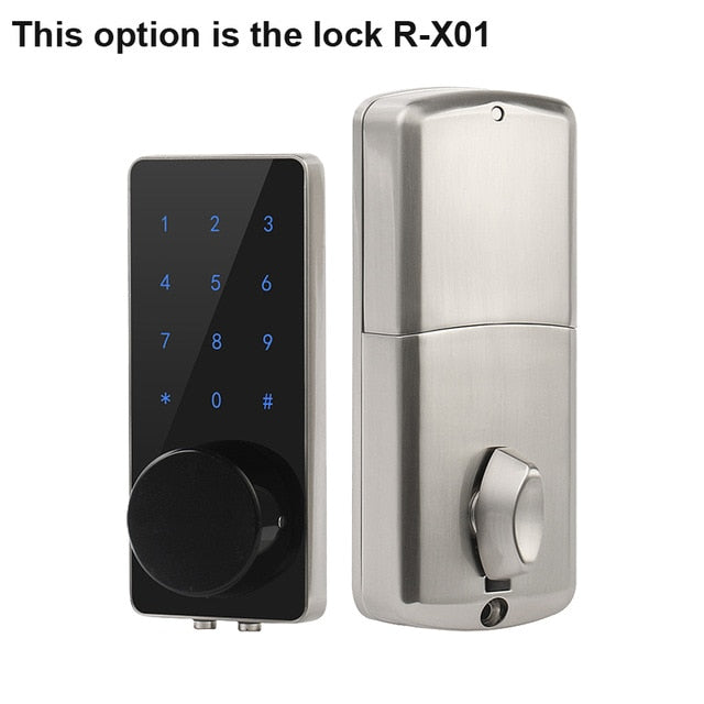 TT SmartLock - Electronic Deadbolt Door Lock - Digital Door Lock - Electronic Keyless Entry Door Lock - Touch Keyboard Door Lock - Smart Home Easy Door Lock