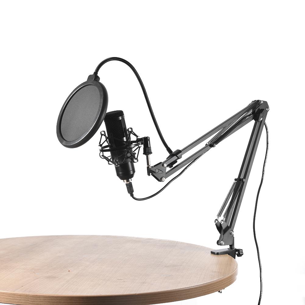 SoundBiz - Professional Microphone Set - 192KHZ/24Bit Microphone Set - Recording Microphone Set - Desk Mounted Microphone