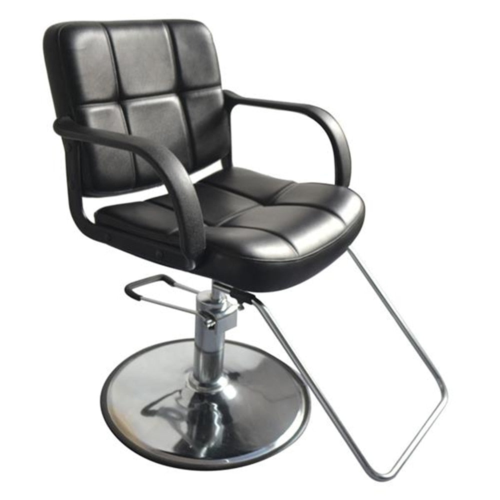 ProCuts - Salon Barber Chair - Salon Leather Chair - Adjustable Height Woman Chair
