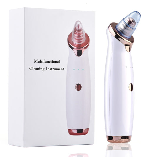 Pore Vacuum - Blackhead Remover Suction -  Acne Peeling - Pore Face Cleanser- Facial Skin Care - Diamond Microdermabrasion - Beauty Machine