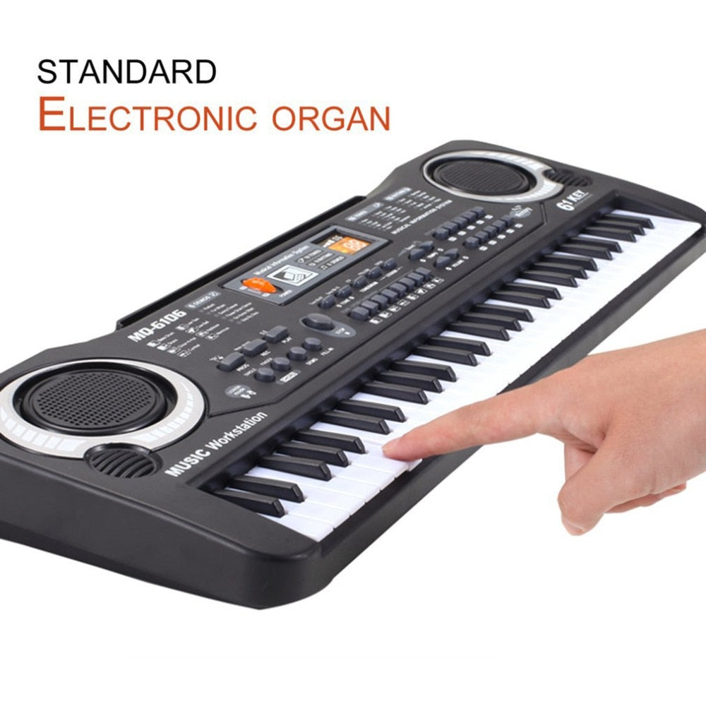 61 Keys Digital Music Electronic Keyboard Key Board Gift Electric Piano Gift Children Early Educational Tool For Kid new arrival