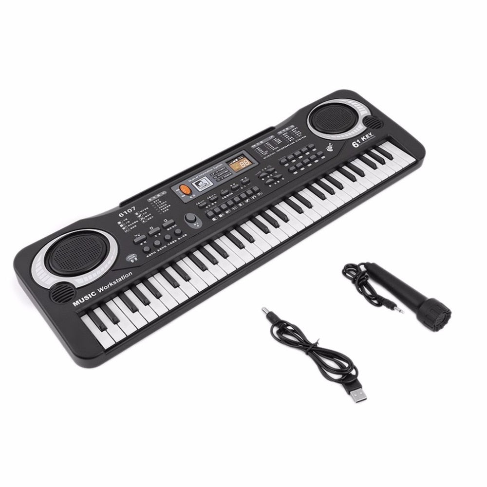 61 Keys Digital Music Electronic Keyboard Key Board Gift Electric Piano Gift Children Early Educational Tool For Kid new arrival