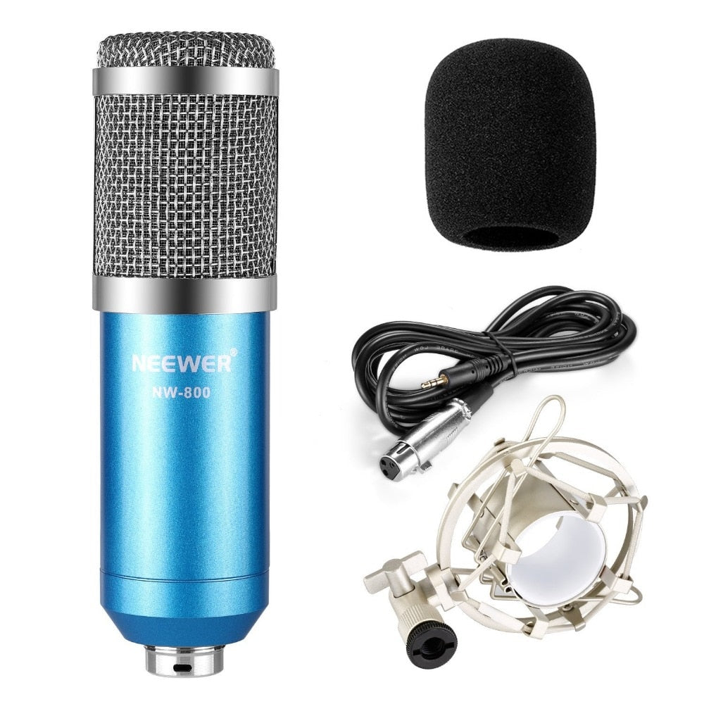 Neewer NW Condenser Microphone - NW800 Microphone Kit - Professional Condenser Microphone - Professional Microphone Kit