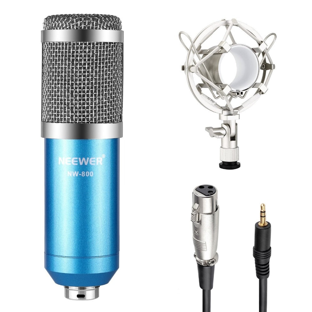 Neewer NW Condenser Microphone - NW800 Microphone Kit - Professional Condenser Microphone - Professional Microphone Kit