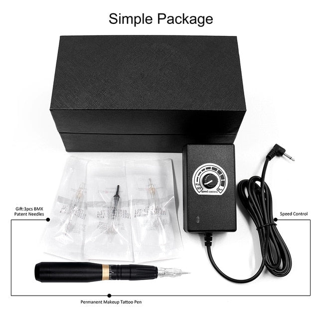 Biomaser - Professional Tattoo Machine - Tattoo Machine Rotary Pen - Eyebrows Tattoo Machine - Lip Tattoo Machine - DIY Tattoo Machine Kit