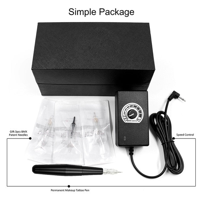 Biomaser - Professional Tattoo Machine - Tattoo Machine Rotary Pen - Eyebrows Tattoo Machine - Lip Tattoo Machine - DIY Tattoo Machine Kit