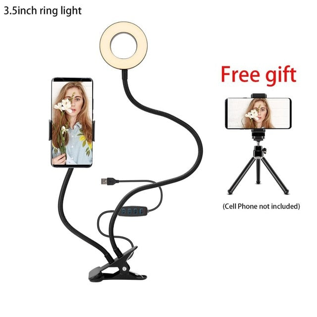 10"/14"/18" Selfie Ring Light - Ring Light with Tripod - LED Ring Light - RGB Ring Light - RGB LED Ring Light