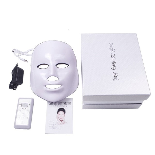 Led Facial Light Therapy Mask