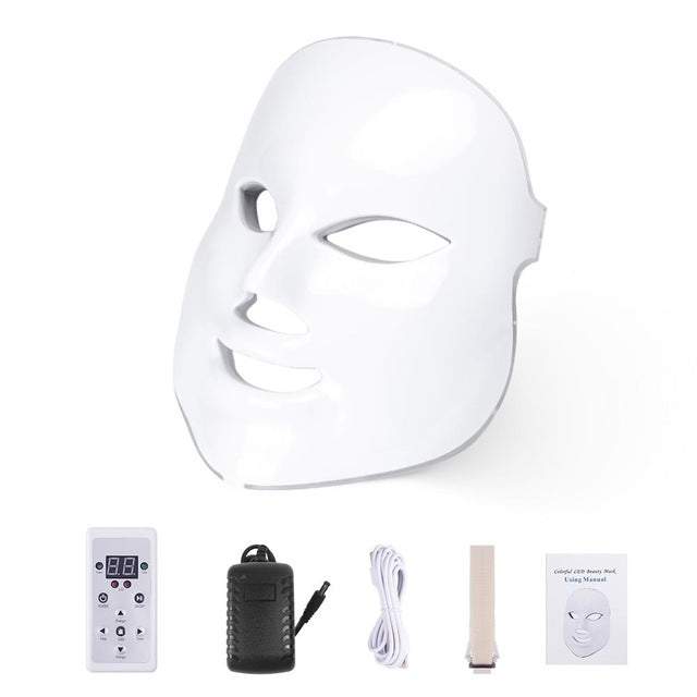 Led Facial Light Therapy Mask