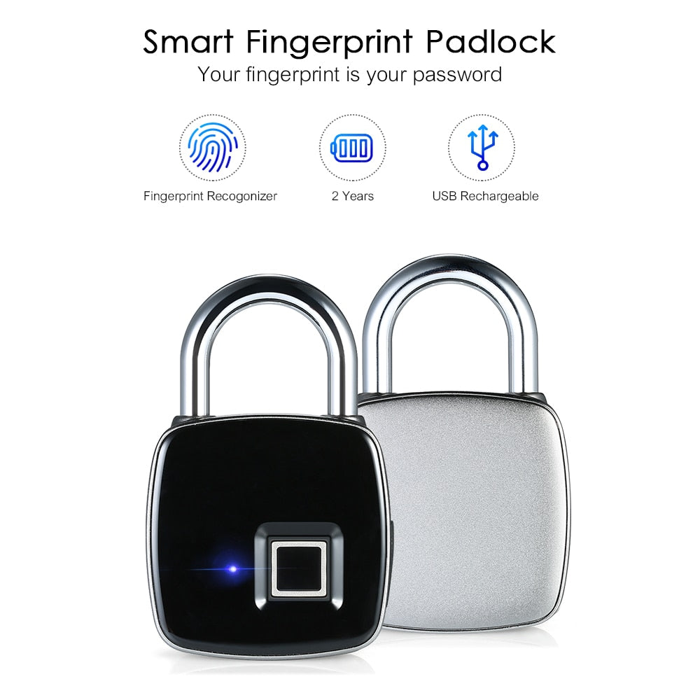 Smart Keyless Fingerprint Lock - Waterproof