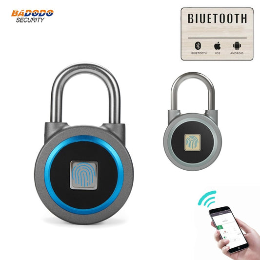 Badodo Fingerprint Padlock - Bluetooth Padlock - Padlock Smart