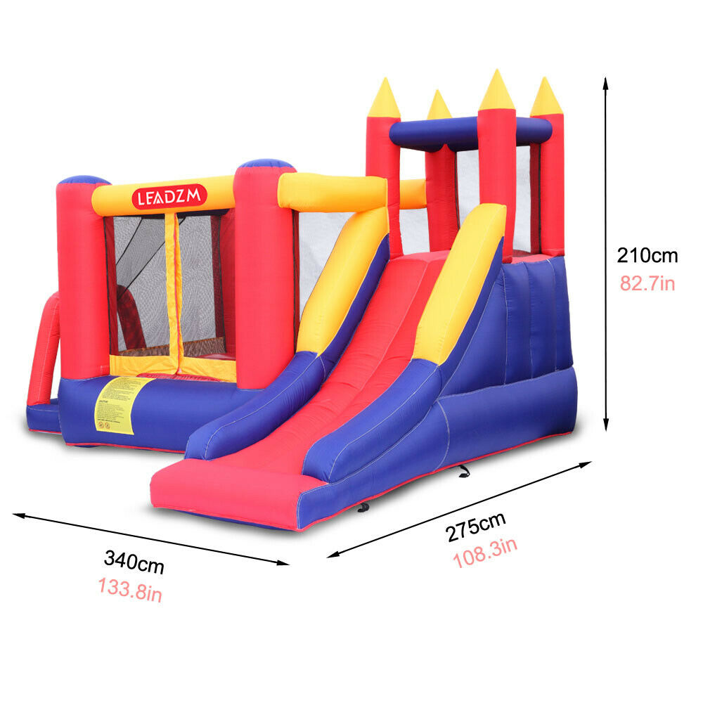 Inflatable Bounce House with Slide - Bounce House Castle with Blower